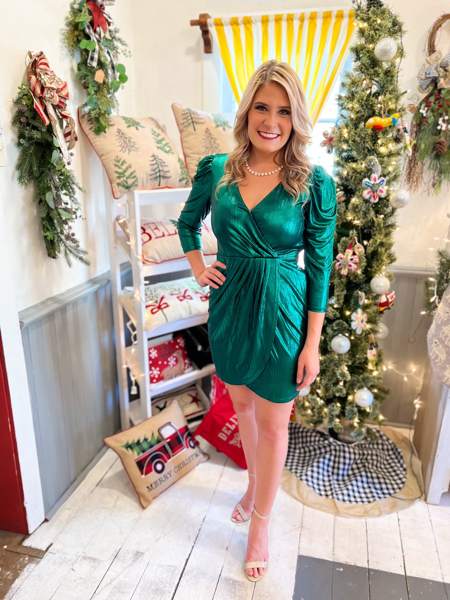 Emerald Party Dress